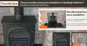 Stove fitter Exeter