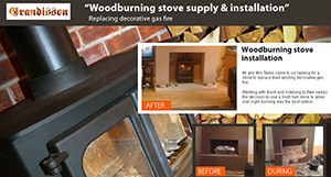 Stove fitter Exeter